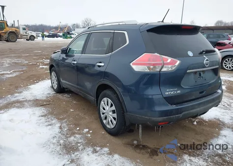 2016 Nissan Rogue S z USA, uszkodzony, nr VIN KNMAT2MV7GP707532